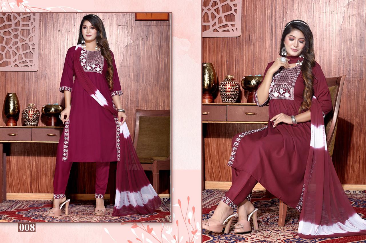 Mahek Vol 3 By Ft Readymade Salwar Suits Catalog
